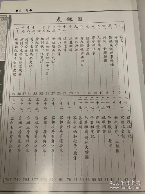 《江夏黄氏浦隐公世系----珠浦福祖七房崇先堂族谱》