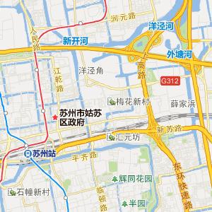 苏州324路上行公交线路