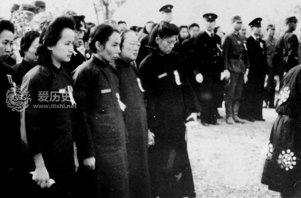 头号汉奸汪精卫葬礼实况 女汉奸们如丧考妣 日军排队吊唁