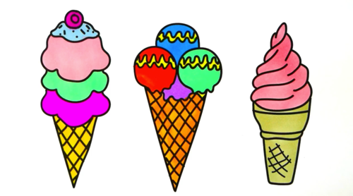 冰淇淋简笔画怎么画