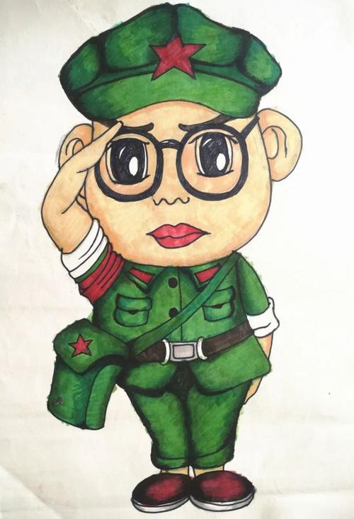 学党史 强信念 跟党走|镇海区红色英雄人物卡通形象入