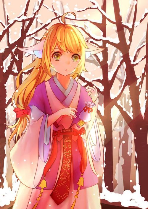 狐妖小红娘:甜美萝莉涂山苏苏插画分享,国产小狐仙哦