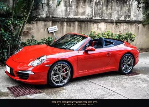 保时捷911改装轮圈示范