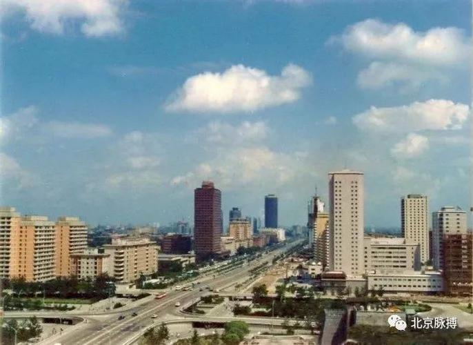 1990年,建国门外大街
