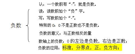 《负数的整理与复习》教学设计分享