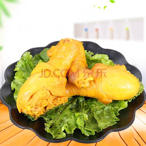 聪明山熟食 盐焗鸡腿105g*8袋大鸡腿 充饥鸡肉零食乡巴佬卤肉熟食