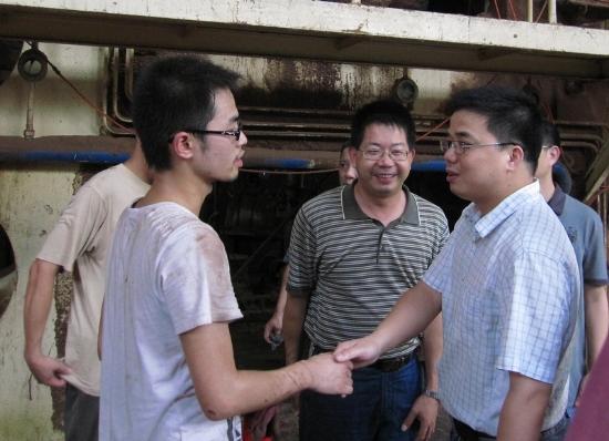 集团动态    8月4日下午,集团公司党委副书记,总经理张志东,工会主席