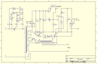 zx7-315电焊机电路图