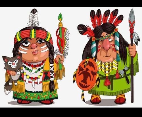 印第安人,大部分美洲土著的统称,并非单指某一个民族或种族.