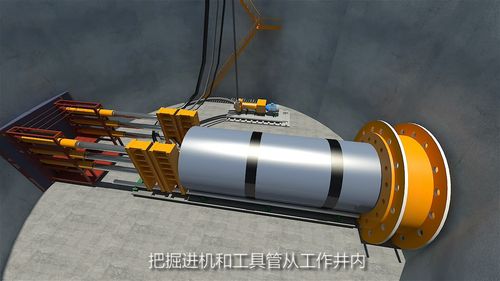 筷子湖泵站顶管施工动画制作完成