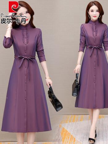 皮尔卡丹品牌高档女装风衣外套女2022年新款春装薄款感漂亮时尚今年