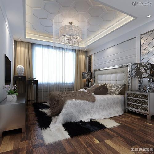 新古典卧室吊顶效果图欣赏