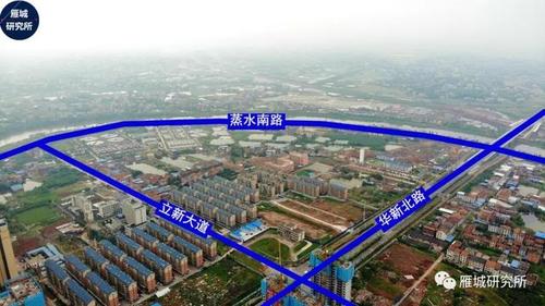 650亩棚改项目在拆工地红线图