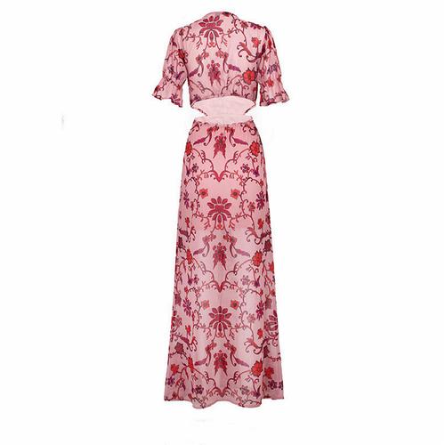 三亚旅游衣服超仙波西米亚女夏2021新款沙滩裙海边度假拍照长裙
