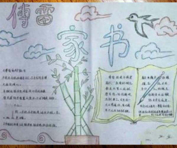 你认真的样子好美——《傅雷家书》手抄报及古诗背诵展示(8.14班)