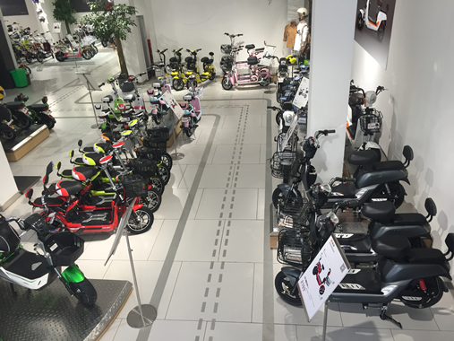 雅迪智美终端店面升级 打造骑行乐趣大本营