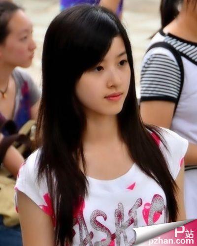 长碎发发型图片女(2)