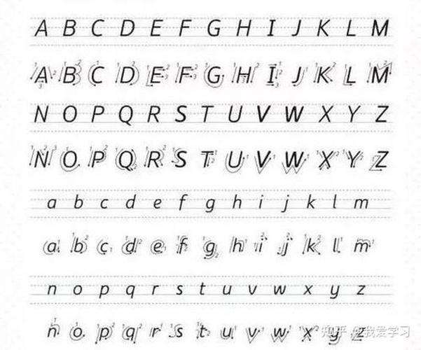 英语衡水体怎么练?