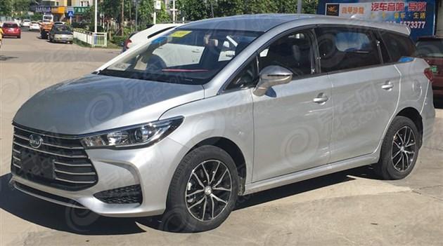 宋max外观谍照宋max外观图外观方面,宋max采用了比亚迪全新的"dragon