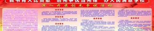 学校创先争优活动宣传栏图片