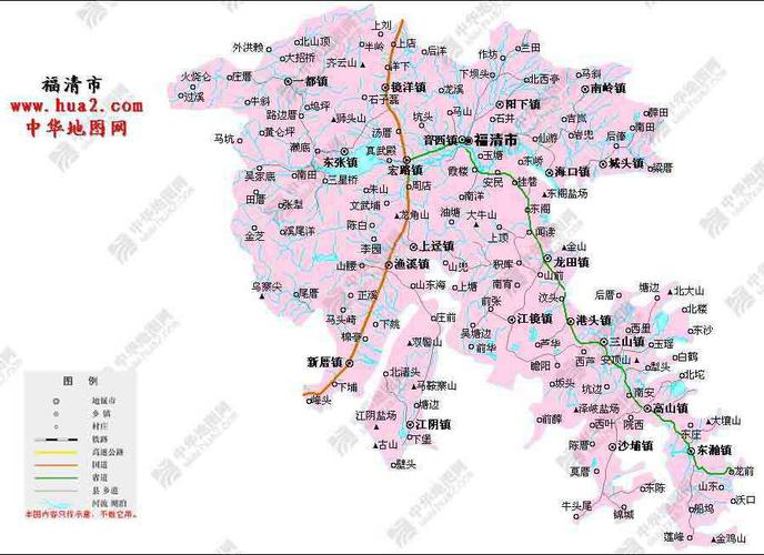 福清市政区图全图,福清市政区图高清版下载 - 8264.
