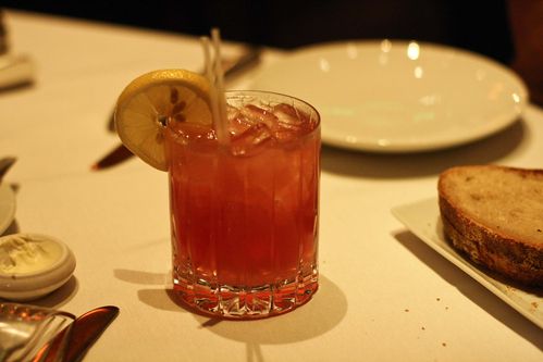 el diablo ardiente - milagro tequila, lemon juice, cassis