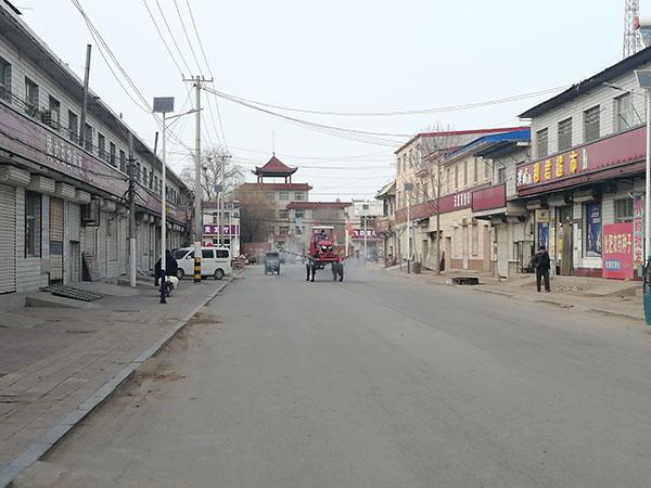 宁津县农业机械推广中心到杜集镇开展消杀工作