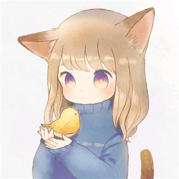 日系动漫女生头像高清大图2020 快乐只是表情与快乐无