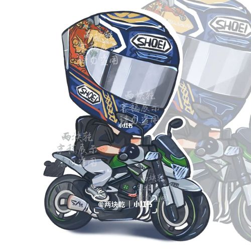 机车_手绘_广州自由行热门攻略_约稿_川崎怎么样_头像约稿_素材_头像