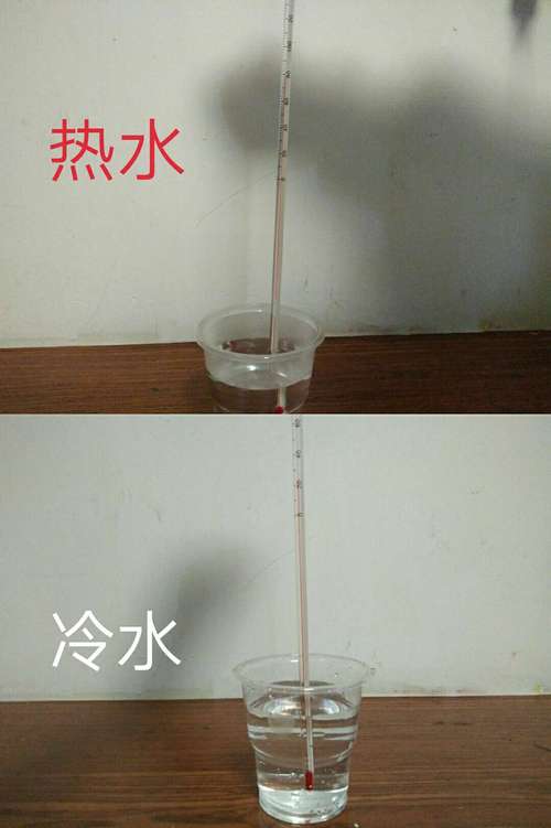 自制温度计实验
