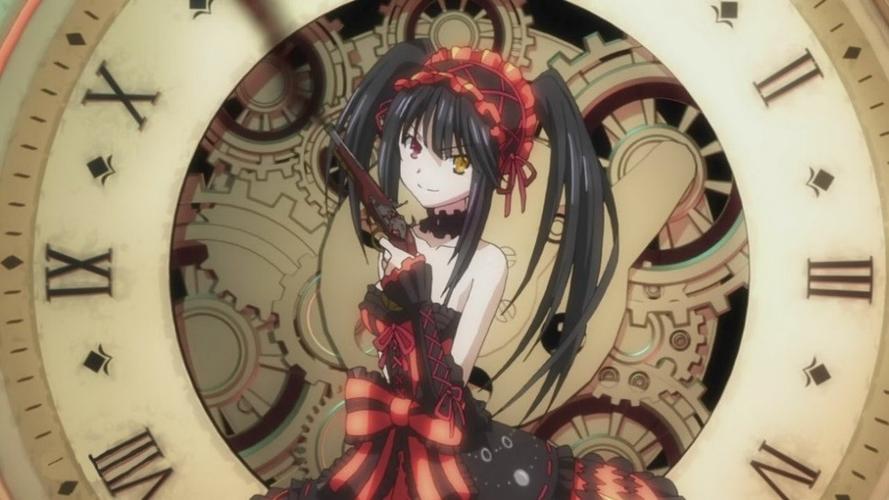 动画《约会大作战》中,时崎狂三的"刻刻帝"的表盘使用的就是罗马数字