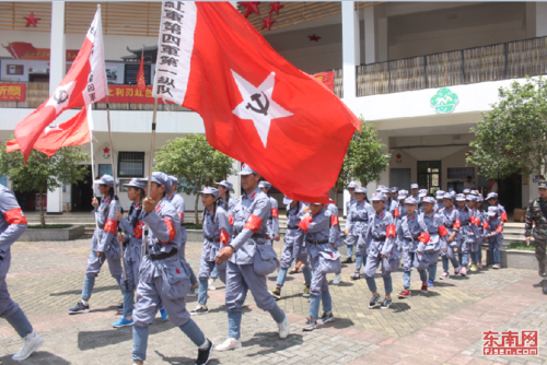 西藏昌都市好少年夏令营活动走进红色革命圣地古田