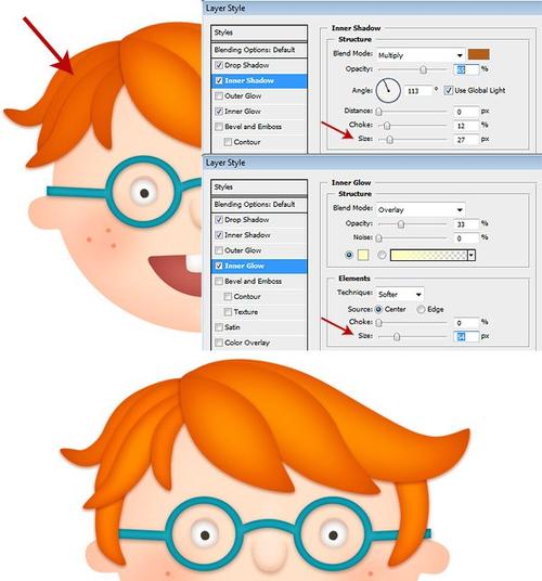 how to create a fun, red-haired boy character