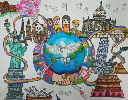 陕西师范大学奥林匹克花园学校学子作品在全国少儿绘画比赛中脱颖而出