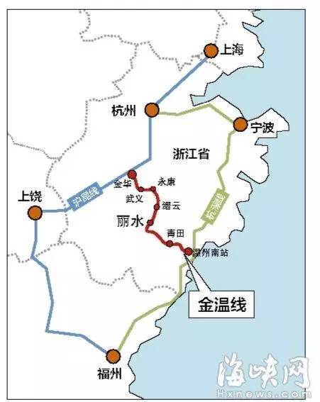 杭深高速铁路的动工情况