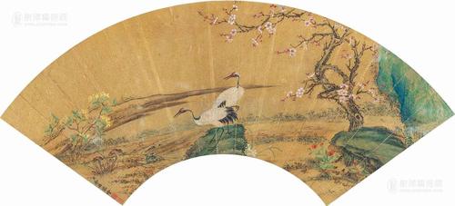 余穉(清) 梅鹤仙芝