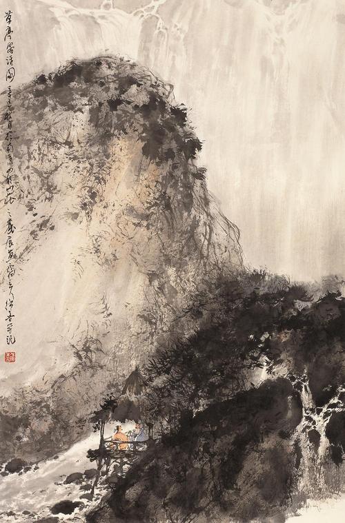 徐善山水画作品欣赏