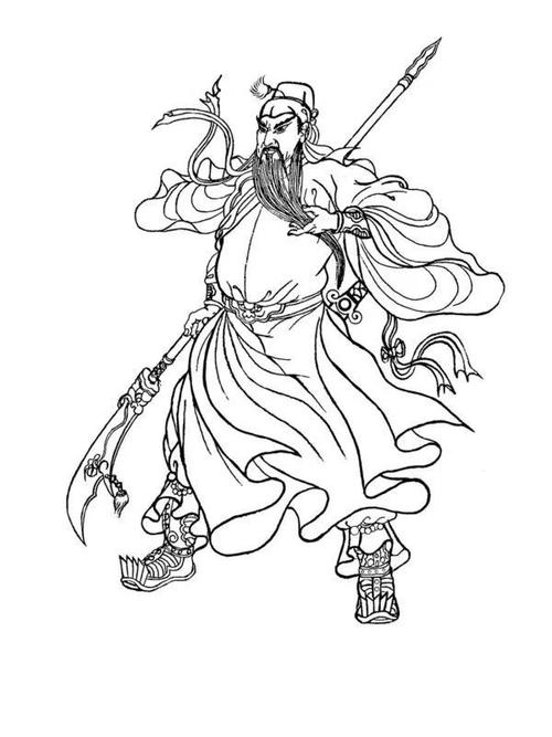 关公纹身手稿,纹身电话微信15755722152