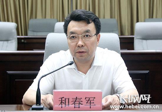 唐山市开平区区委书记和春军.长城网 邢丁 摄