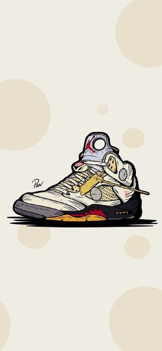 超酷的潮牌aj球鞋手机壁纸
