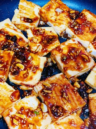 铁板豆腐的做法