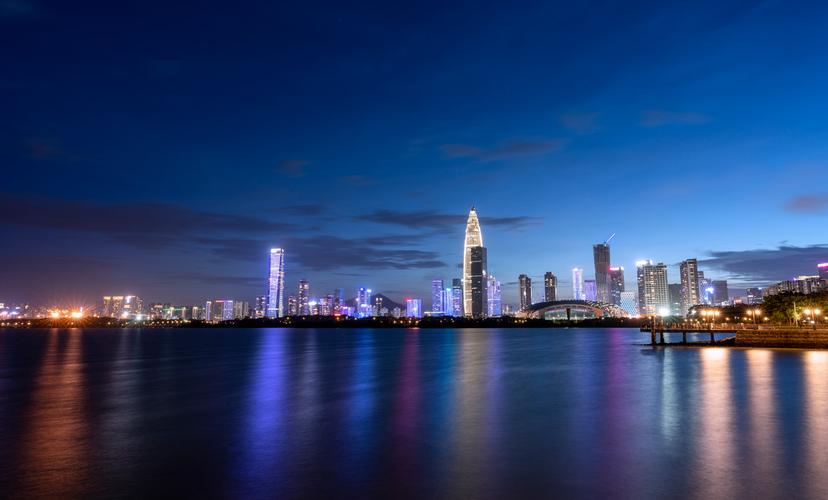深圳湾夜景