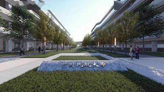 宁河校区憧憬南校门新校区景观