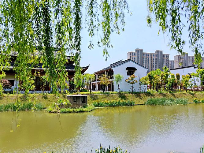 顾村刘行古镇,亭台楼阁,小桥流水,风景优美,留下美好的回忆