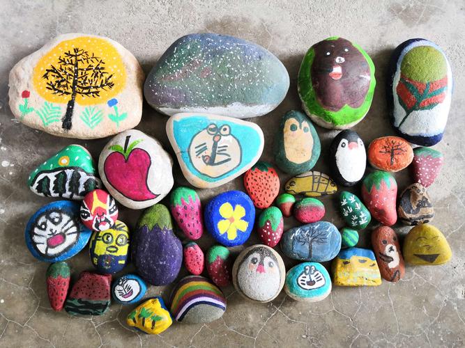 疯狂的石头——小寨小学创意石头涂鸦活动简讯