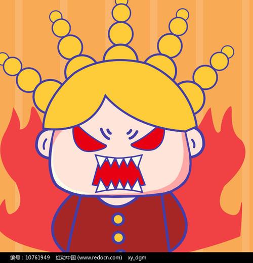 火冒三丈的猪猪女孩表情包