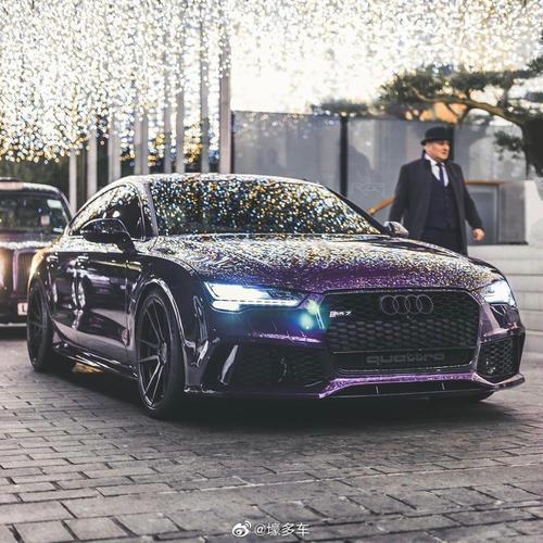 这台奥迪rs7真的好看不愧是标杆