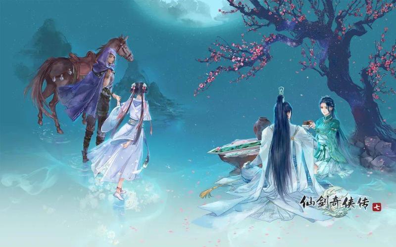 《仙剑奇侠传七》四主角齐登场_壁纸