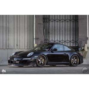 保时捷911 997 work s1 3p轮毂 19寸改装轮毂 日本正品 rwb轮毂
