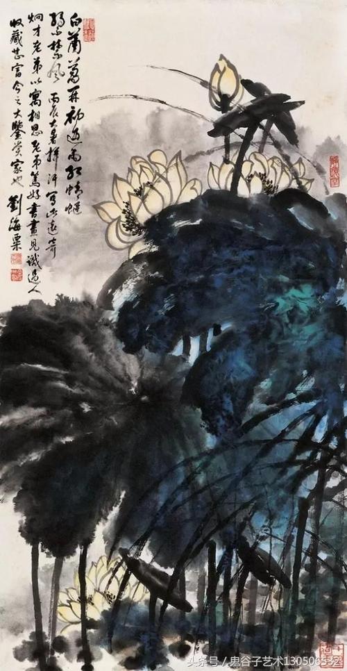 中国近现代顶级国画大师作品,请欣赏!